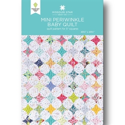 Patchwork Mønster - Mini Periwinkle Baby Quilt