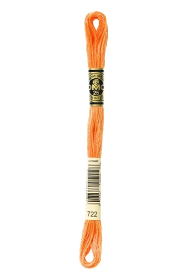 Dmc Garn # 722 Orange