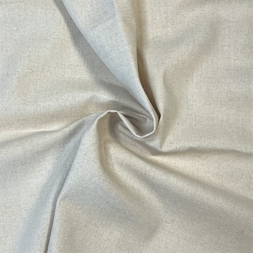 Hør/ Bomuld stof - Beige 140cm