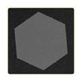 Accuquilt Skabelon - Sekskant 4½" 55438