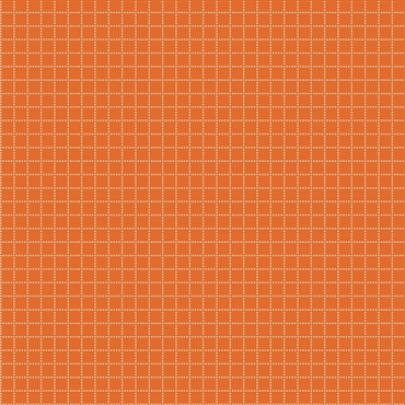 EQP Patchworkstof - Square dance - Carrot