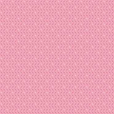 EQP Patchworkstof - Criss-cross - Flamingo