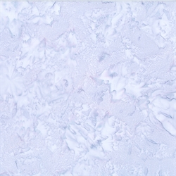 Batikstof - Ensfarvet Meleret - Hyacinth