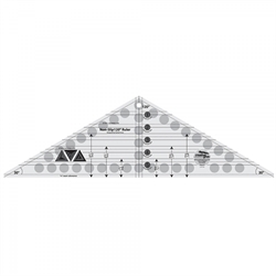 Creative Grids Non-Slip 120° Triangle Ruler