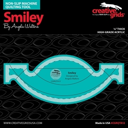 Smiley creative grids maskinquilte lineal