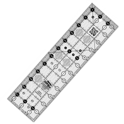 Creative Grids Non-slip Ruler 3½" x 12½"
