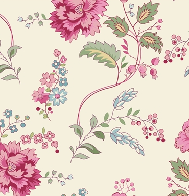 EQP Patchworkstof - Bouquet - Cotton
