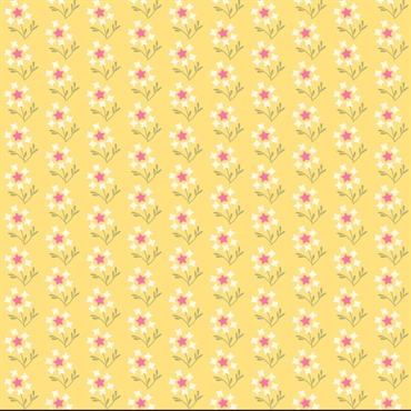 EQP Patchworkstof - Dandelion - Sweet sunshine