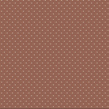 EQP Patchworkstof - Dotty - Chestnut