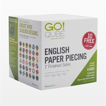 Go! QUBE -  English paper piecing 1"