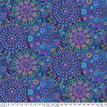 Kaffe Fassett Patchworkstof - Millefiore - Blue