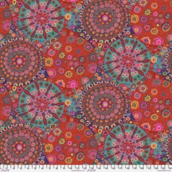 Kaffe Fassett Patchworkstof - Millefiore - Red