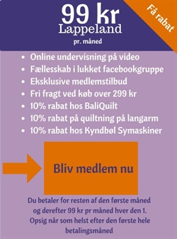Fordelsklub Lappeland <span style="color:red;">(ABONNEMENT 99 KR pr. måned indtil det opsiges. Du betaler forholdsmæssigt beløb nu. Derefter 99 kr hver den 1 i måneden kr. pr måned. Opsig når som helst efter den første hele måned. </span>