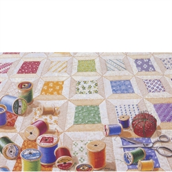 Patchwork Kort - Spools Quilt