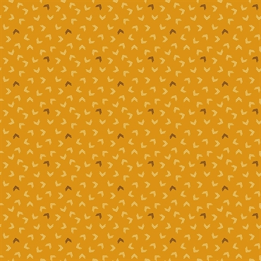 EQP Patchworkstof - Lemon Cake - Mustard