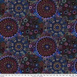 Kaffe Fassett Patchworkstof - Millefiore - Dark