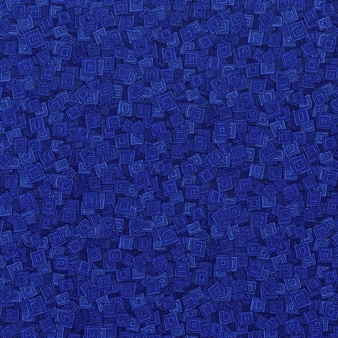 Tone-i-tone basisstof - Overlapping Squares - Blueberry