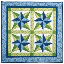 Accuquilt Blazing Star eksempel