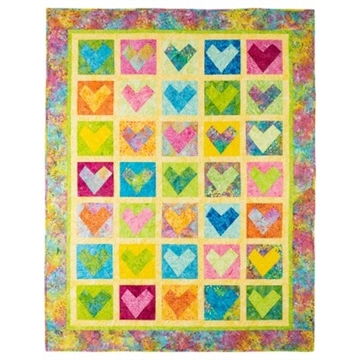 Accuquilt Skabelon - Wonky Heart 6" 55471