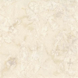 Batikstof - Ensfarvet meleret - Papyrus