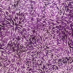 lilla batik patchworkstof
