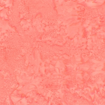Batikstof - Ensfarvet Meleret - Apricot