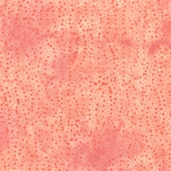 Batikstof - Grapefruit ditzy