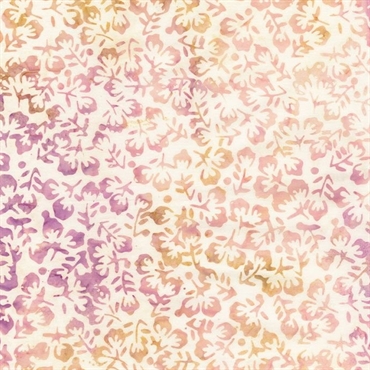 Batikstof - Hawaiian apricot