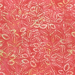 Batikstof - Rhubarb garden