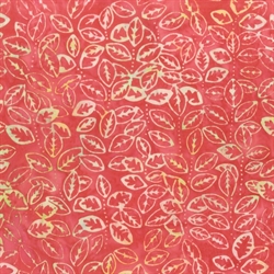 Batikstof - Rhubarb garden