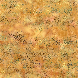 Batikstof - Abstract dots - Dijon