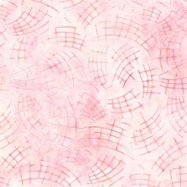 pink batikstof til patchwork med pink mønster