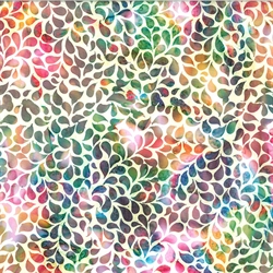 Batikstof - Dråbe - Whimsy