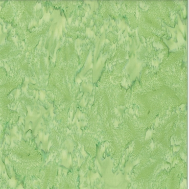 Batikstof - Ensfarvet Meleret - Parsley