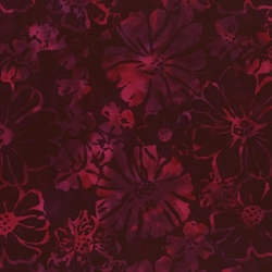 Batikstof - Flowers - Haven