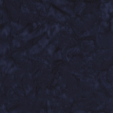 blålilla meleret patchworkstof med batikprint