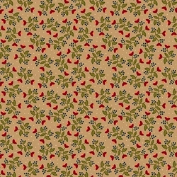 EQP Patchworkstof - In Flanders fields - Biscuit brown