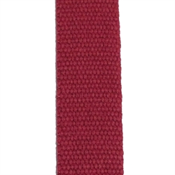 Gjord Bomuld - Mørk rød 30 mm