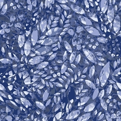 Bagside Patchworkstof - Navy Dappled