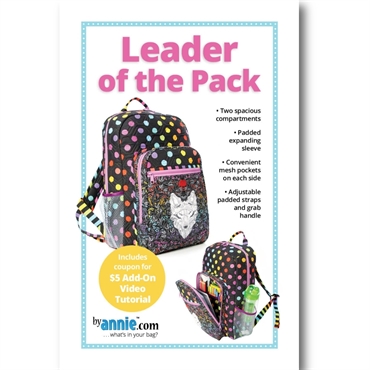 Patchwork Mønster - Leader of the pack rygsæk