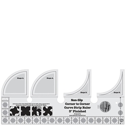 Patchworklineal - Corner to corner curve