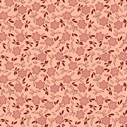 EQP Patchworkstof - Rose hip - Frosted pink