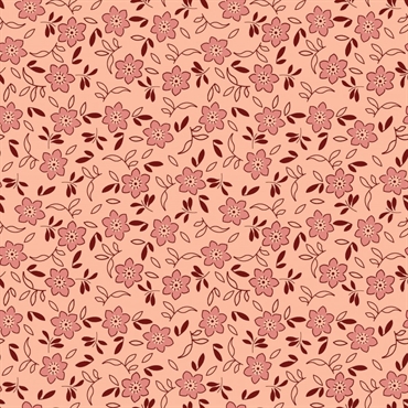 EQP Patchworkstof - Rose hip - Frosted pink