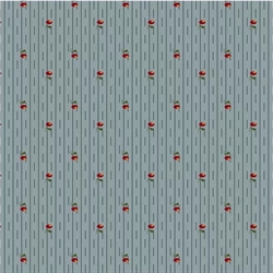 EQP Patchworkstof - Posies - Stone blue