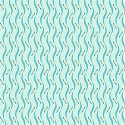 EQP Patchworkstof - Regatta - Frosty blue