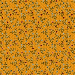 EQP Patchworkstof - Floral abundance - Honey