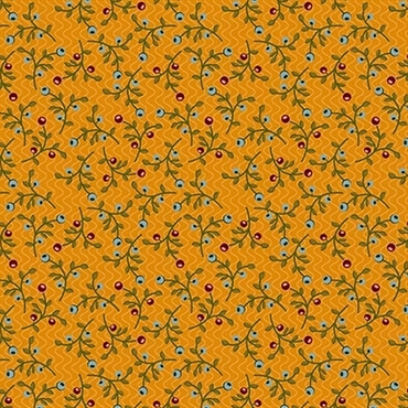 EQP Patchworkstof - Floral abundance - Honey