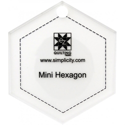 mini hexagon lineal til patchwork
