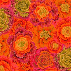 Kaffe Fassett Patchworkstof - Brassica - Rust