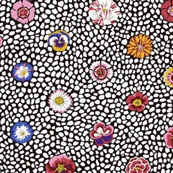 Kaffe Fassett Patchworkstof - Guinea flower - White